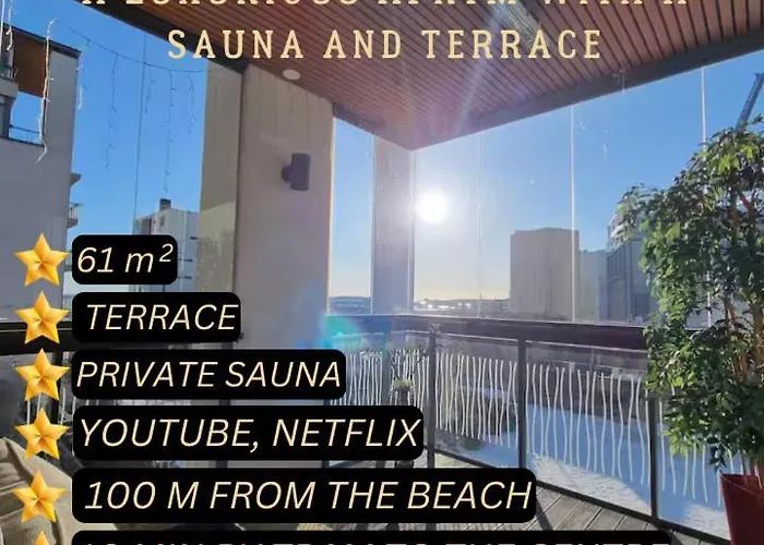 Eira Sauna & Terrace Luxe